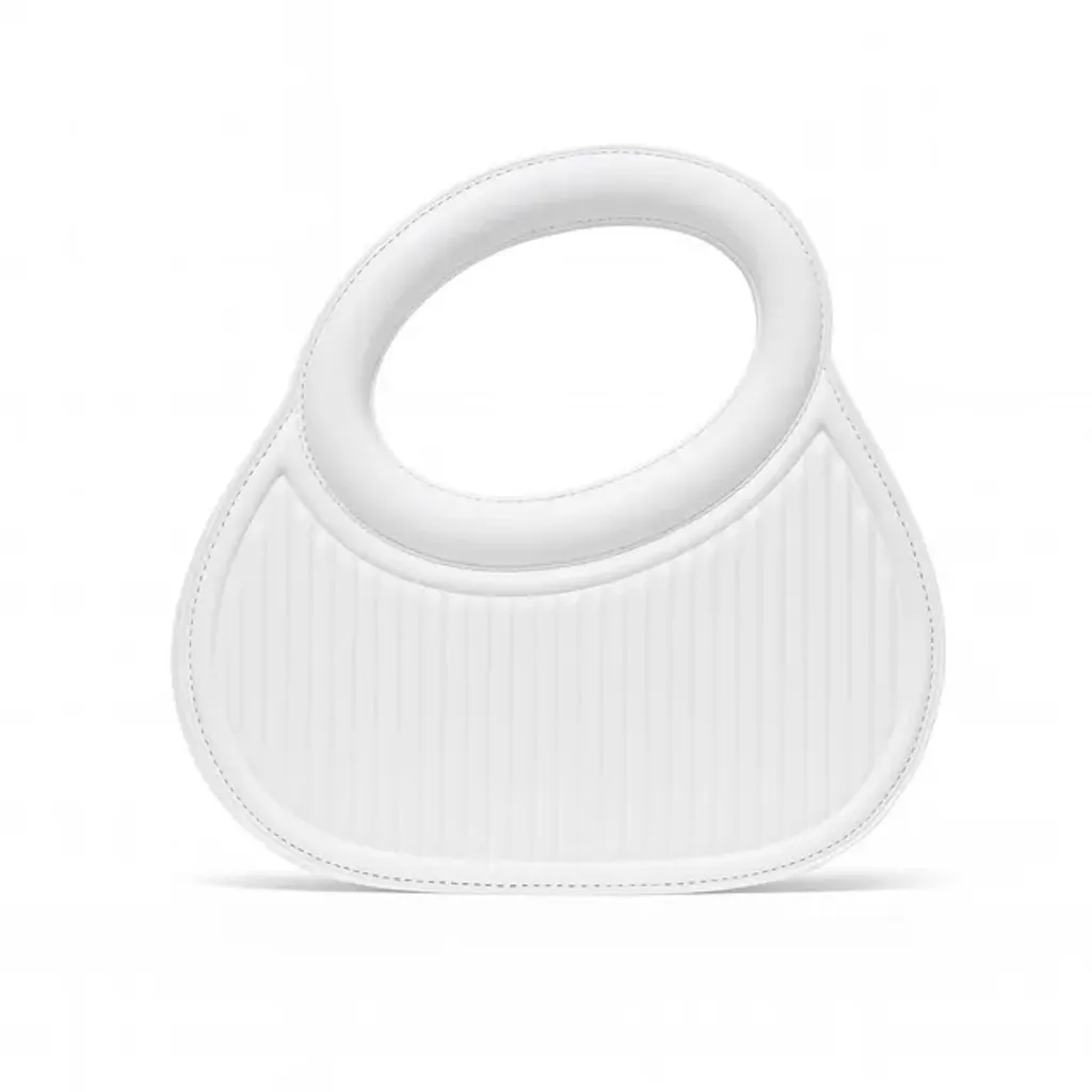 Жіноча модна сумка через плече 2025 RAYA дизайнерська сумочка в однотонному стилі літня колекція ПУ шкіра біла