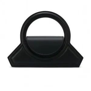 Жіноча модна сумка через плече 2025 MIRA дизайнерська сумочка в однотонному стилі літня колекція ПУ шкіра чорна