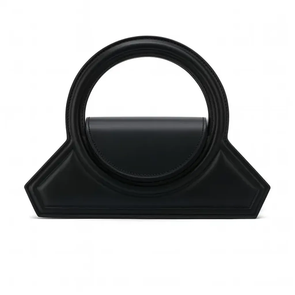 Жіноча модна сумка через плече 2025 MIRA дизайнерська сумочка в однотонному стилі літня колекція ПУ шкіра чорна